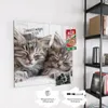 Magnettafel 30x30cm Pinnwand Whiteboard beschreibbar - Produktbild-Vorschau 4