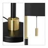 relaxdays 10032227_0 relaxdays Tischlampe schwarz, gold Podgląd zdjęcia produktu 6