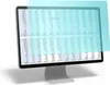 A computer monitor with a spreadsheet displayed on the screen, covered by a light blue filter. Voir les images du produit
