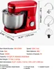 SucceBuy kuchyňský robot na pečení, 1500 W mixér na těsto s Náhled obrázku produktu 7