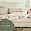 sinnlein® Heizdecke aus Plüsch 160 x 120 cm Creme SÜD  | Produktbild-Vorschau 6