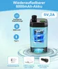 Douche de camping portable, [6000 mAh], indicateur de Voir les images du produit 5