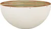vidaXL Couchtisch Schalenform Altholz Massiv 60x60x30 cm Produktbild-Vorschau 6