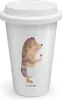 Mr. & Mrs. Panda To Go Becher Igel Wein - Weiß - Geschenk, Produktbild-Vorschau 1