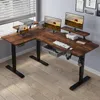Radlove 160cm L-Schreibtisch Elektrisch Höhenverstellbar,  Produktbild-Vorschau 5