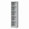 SELO Bibliothèque moderne 50 x 31 x 183 cm – Gris cendré – Voir les images du produit 7