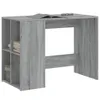 vidaXL Scrivania Grigio Sonoma 102x50x75 cm Materiale a Anteprima dell’immagine prodotto 1