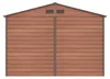 Domek ogrodowy G21 GAH 706 - 277 x 255 cm, brązowy Podgląd zdjęcia produktu 4