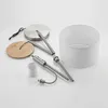 Lindby Stehlampe Aovan, nickelfarben, Ablage, USB-Anschluss Produktbild-Vorschau 8