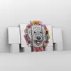 Bild auf Leinwand - Leinwandbild - Hund Blumen Kinder Produktbild-Vorschau 4