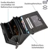 RFID Damen Geldbörse Portemonnaie Geldbeutel Damenbörse Produktbild-Vorschau 6
