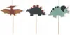 Geburtstagskerzen Dinosaurier 3cm Grün / Braun Produktbild-Vorschau 5