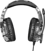 A pair of gaming headphones with a camouflage pattern. Produktbild-Vorschau