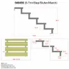 Plus Stahltreppenwange verzinkt 17 cm Stufenhöhe mit Produktbild-Vorschau 2
