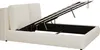 Flieks Lit hydraulique rembourré 180x200cm avec espace de Voir les images du produit 11