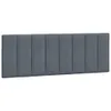 Design Bettgestell mit LED-Leuchten Dunkelgrau 140x200 cm Produktbild-Vorschau 10