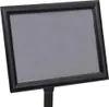 Stojany na plakáty 2 pcs Černá 32.7 x 24 x 108 cm Hliník Náhled obrázku produktu 9