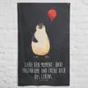 Mr. & Mrs. Panda Wandbild Pinguin Luftballon - Kreidetafel Produktbild-Vorschau 5