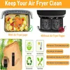 200pcs Airfryer Backpapier für Ninja Flex Drawer Dual Zone Produktbild-Vorschau 4