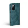 A teal flip case for a smartphone is shown against a white background. Produktbild-Vorschau