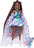 Barbie Extra Fancy Puppe im lila Kleid mit Teddymuster Produktbild-Vorschau 1