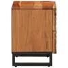 Nachttische 2 Stk. 40x34x46 cm Massivholz Akazie Produktbild-Vorschau 5