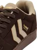 Close-up view of a brown and beige Hummel sneaker. Produktbild-Vorschau