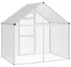 vidaXL Cage à oiseaux, argent, 181,5 x 112 x 173,5 cm Voir les images du produit 6