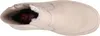 A top-down view of a beige boot with white fur lining. Produktbild-Vorschau