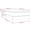 "2026 Aktion"Boxspringbett - Einzelbett/Jugendbett mit Produktbild-Vorschau 3