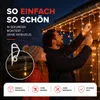 50x Haken Lichterketten Halterung & Lichtvorhang Clips & Produktbild-Vorschau 5