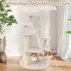COSTWAY Arbre à chat petit, arbre à chat en bois, arbre à Voir les images du produit 8