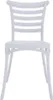 A white chair on a white background. Náhľad obrázku produktu