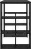 Scrivania Rovere Nero 90 x 50 x 75 cm Legno multistrato Anteprima dell’immagine prodotto 6