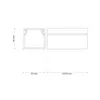 Káblový žľab samolepiaci 25x16 (2m) antracit EDO777763 Náhľad obrázku produktu 3