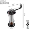 Moulin à café 22.6cm inox/noir - Gefu - 16330 - lorenzo Voir les images du produit 9