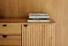 Kommode Tula Wildeiche massiv 144x46x57 mit 2 Schubladen 2 Produktbild-Vorschau 5