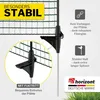 horizont Begrenzungszaun FLEX 15 m x 90 cm – mobiler Zaun Produktbild-Vorschau 6