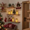 UISEBRT Set de 3 bougies LED avec guirlande lumineuse, sans Voir les images du produit 8