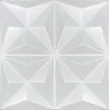 A close-up, full-frame shot of a white textured wall panel with a geometric, faceted design. Produktbild-Vorschau