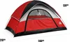Tente Dôme Eurocatch 240 x 210 x 130 cm - Tente de Camping Voir les images du produit 3