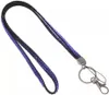 1x DUNKELBLAU Schlüsselband Umhängeband Lanyard 10mm Produktbild-Vorschau 1
