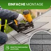 Bitumen Dachschindeln 2 m² rechteckig Schindeln Farbe: Grün Produktbild-Vorschau 5