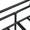 vidaXL Rám denní postele černý kov 90×200 cm Náhled obrázku produktu 6
