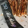 Oblique Unique Schärpe Happy Birthday 30. Geburtstag 30er Produktbild-Vorschau 4