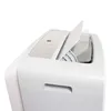 A close-up, angled view of the top of a white portable air conditioner unit against a white background. The lid is open, revealing the control panel and a filter. Produktbild-Vorschau