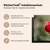KitchenYeah© Herdabdeckplatte Rote Anemone im Sonnenlicht , Produktbild-Vorschau 6