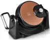 A rotating waffle maker on a black stand. Podgląd zdjęcia produktu