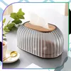 EDIBAZZAR | Boîte à mouchoirs, récipient décoratif moderne, Voir les images du produit 9