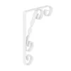 Konzole Twist 180x130mm, 30 kg, bílá Náhled obrázku produktu 4